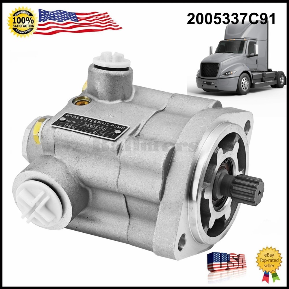 For International DT466E IXETIC Hydraulic Power Steering Pump LF73C 2005337C91