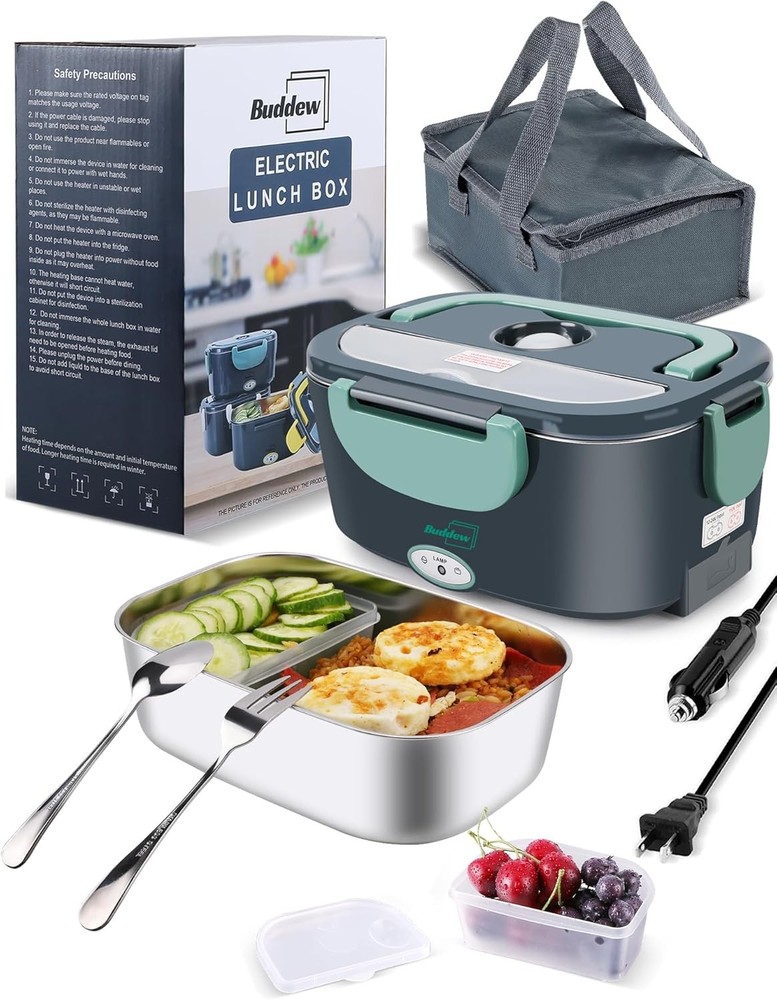 Lunch Box Portable  Electric HeatedFast Heating Food Warmer Hot meal Work Picnic