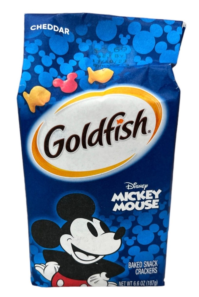 Pepperidge Farm Goldfish Mickey Mouse Baked Snack Crackers 6.6 oz