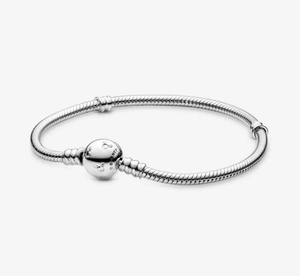 Authentic Pandora Disney Mickey Mouse Bracelet with Clear CZ 20cm #590731CZ