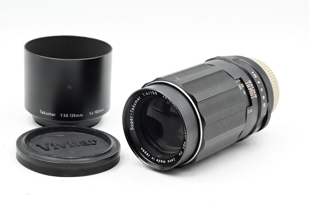 Vintage Pentax Super-Takumar 150mm f4 M42 Mount Lens #923