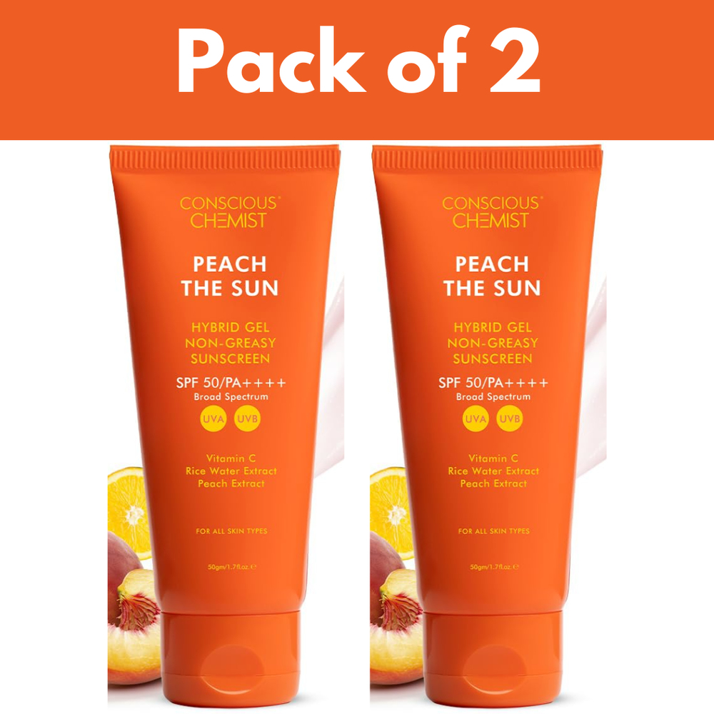 Conscious Chemist SPF 50 PA++++ Sunscreen for Oily Skin Lightweight 50g