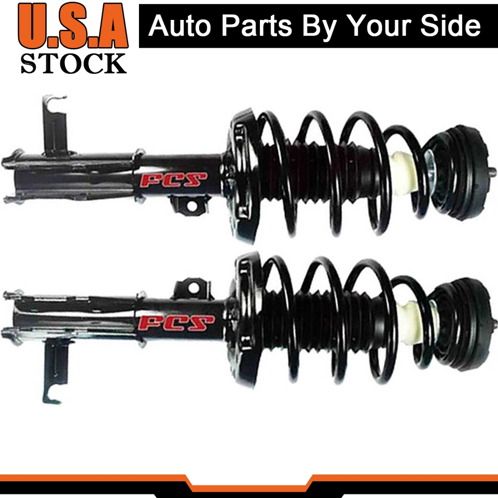 OE Front Struts With Sway Bar For 2010-2016 Buick Lacrosse 2WD Lifetime Warranty