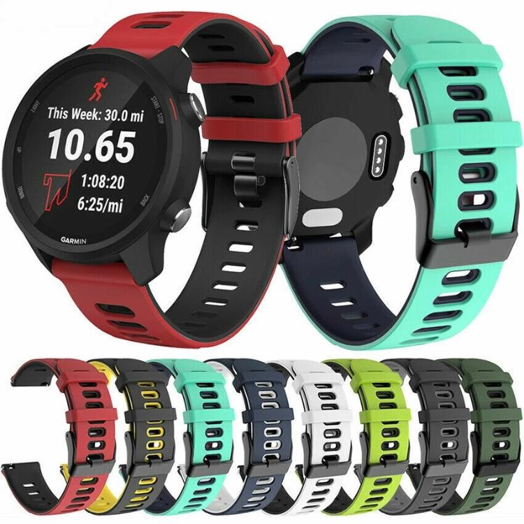 For Garmin Forerunner 265 255 245 55 Vivoactive 3 4 Sport Strap 20/22mm Silicone