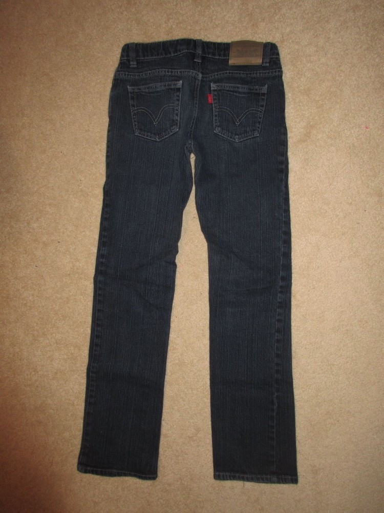 JEANS - Girls' - Levi's - Skinny - Dark Blue - Sz 12