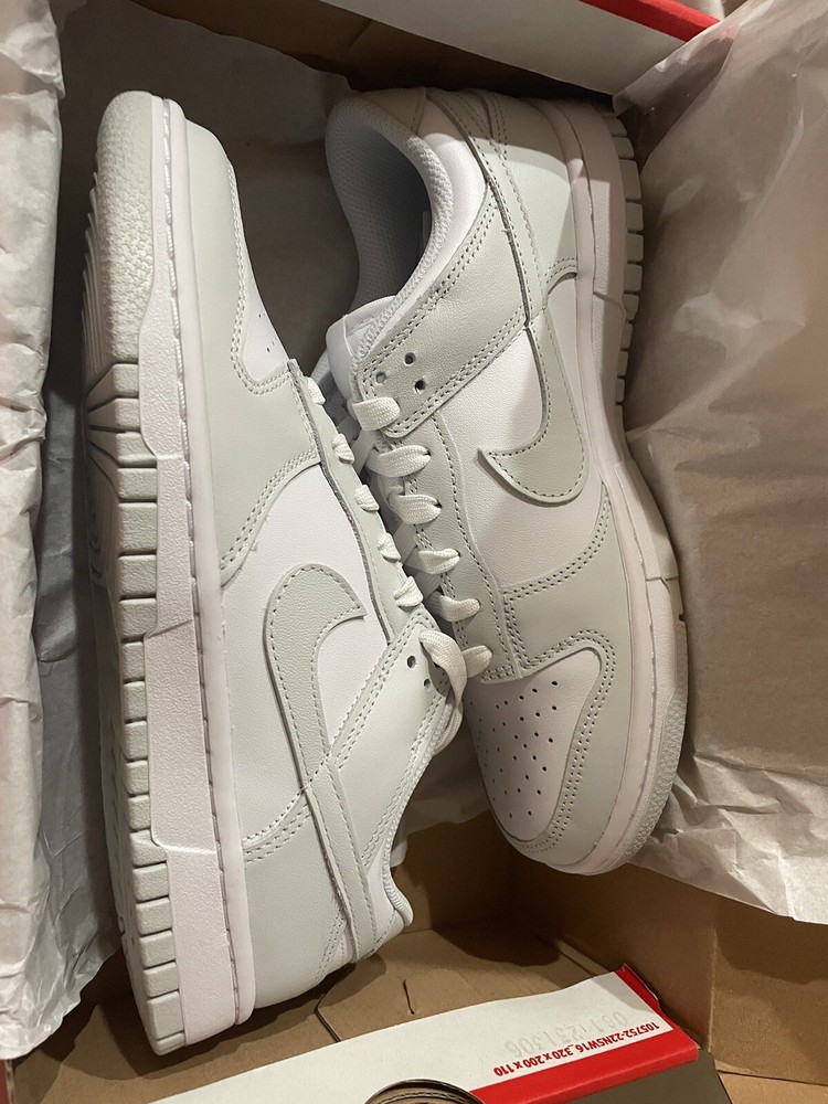 Nike Wmns Dunk Low Photon Dust Grey White Women Casual Lifestyle Shoe DD1503-103