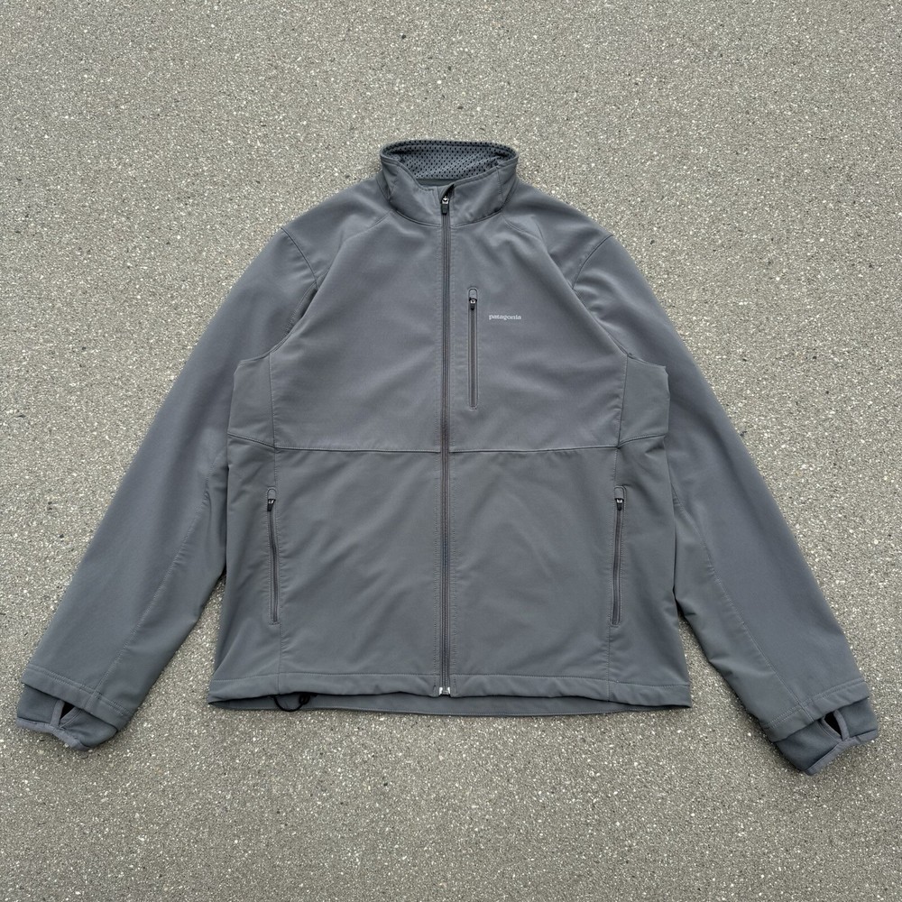 Patagonia Integral Polartec Full Zip Jacket Mens L Hiking Outdoors Rain Gorpcore