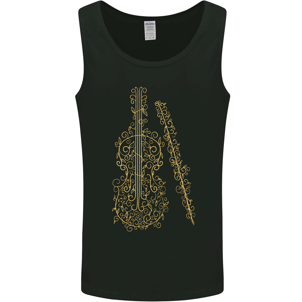 A Violin Cello Mens Vest Tank Top