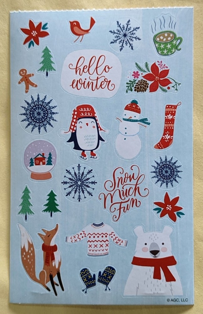 Seasonal Stickers Single Sheet-image