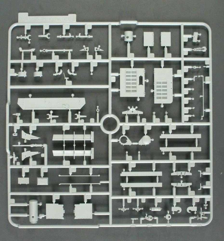 Dragon 1/35 Scale Panzer IV Bergepanzerwagen IV Parts Tree H from Kit No. 6438
