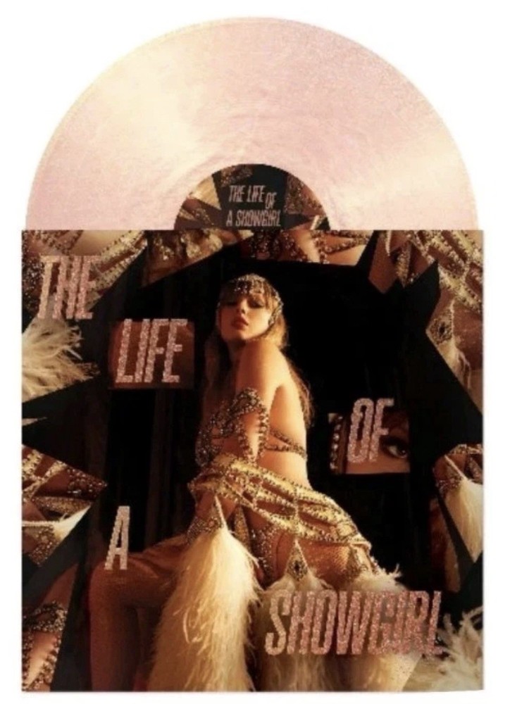Taylor Swift - The Life Of A Showgirl The Crowd Is Your King Pink Shimmer Vinyl