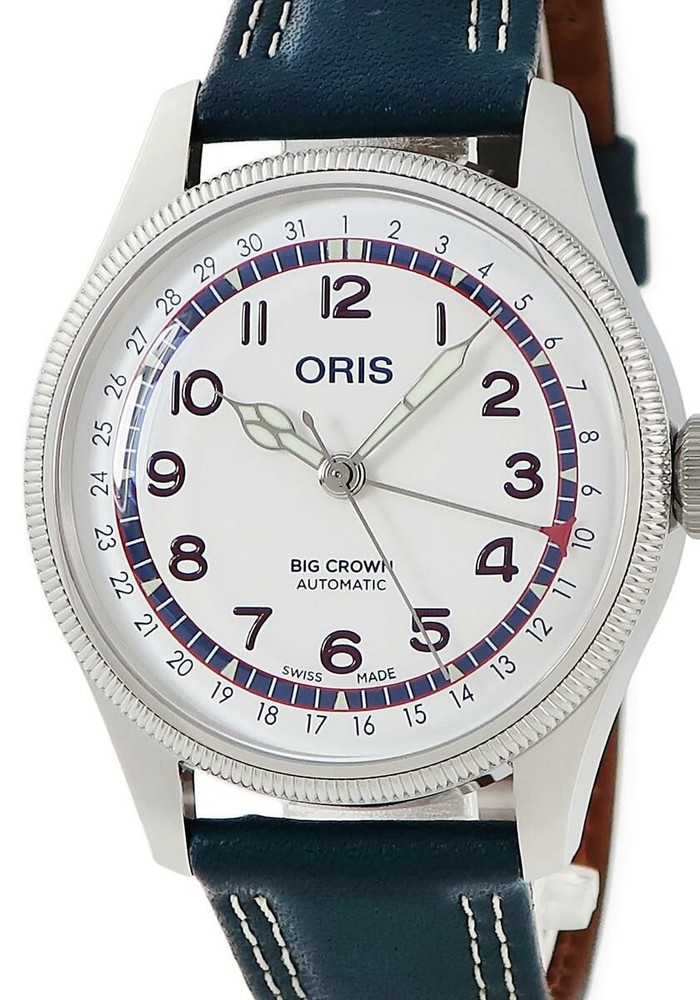 Oris Big Crown Hank Aaron Limited Edition Mens Watch 01 754 7785 4081-Set