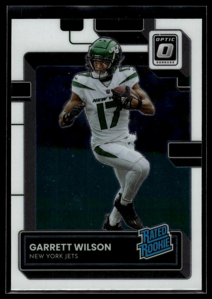 2022 Donruss Optic #206 Garrett Wilson Rated Rookie