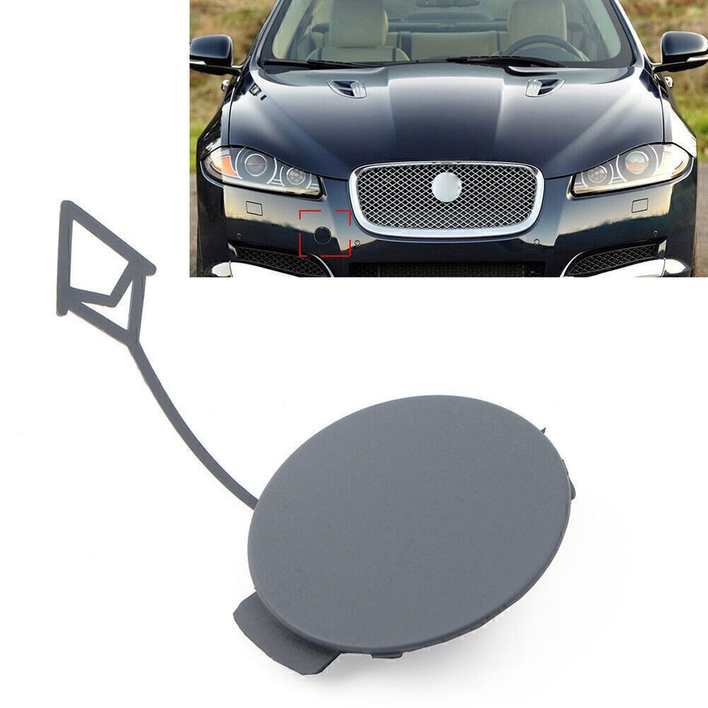 For Jaguar Xf 3.0l Awd Base Portfolio 2012-2015 Front Bumper Tow Eye Cap Cover