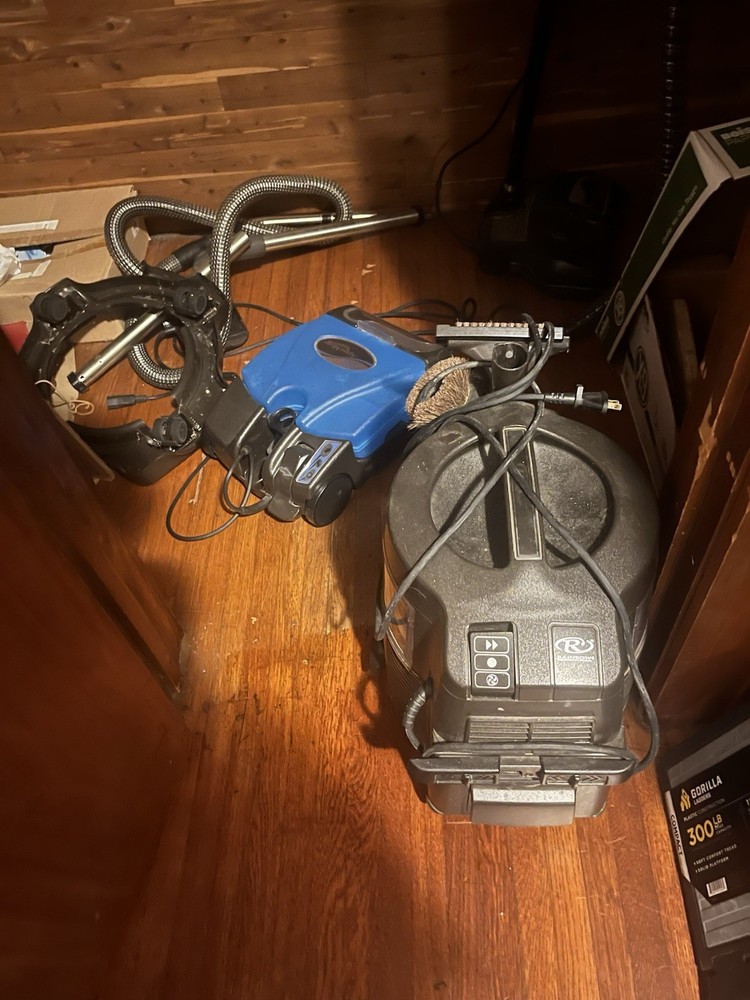 Rainbow E Series Bagless Canister Vacuum Corded Multi Surface Water Filtration