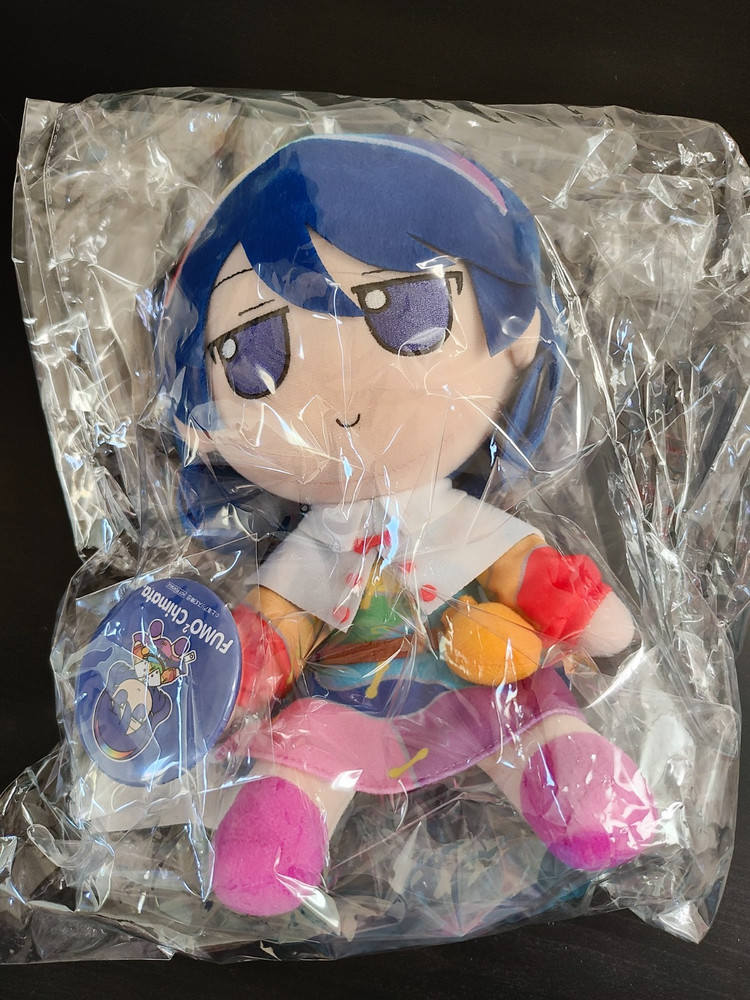 USA NEW Touhou Project Fumo Chimata Tenkyu Plush Doll With Badge Series 86 Gift
