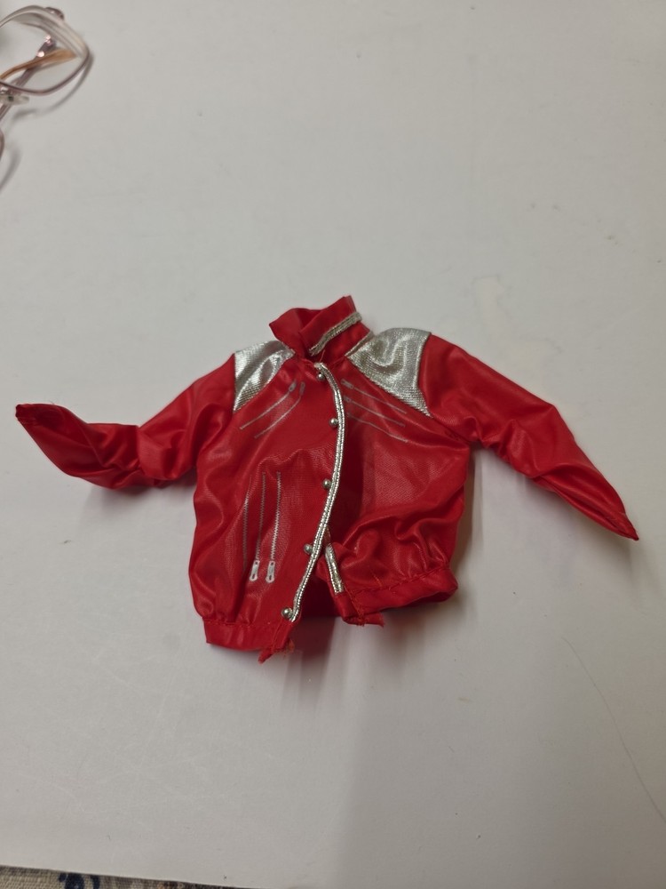 Barbie Ken Doll Red Michael Jackson Jacket #44