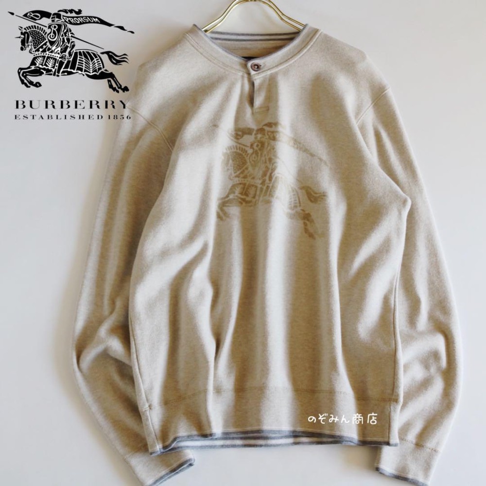Burberry Sweatshirt Men's Fashion from Japan