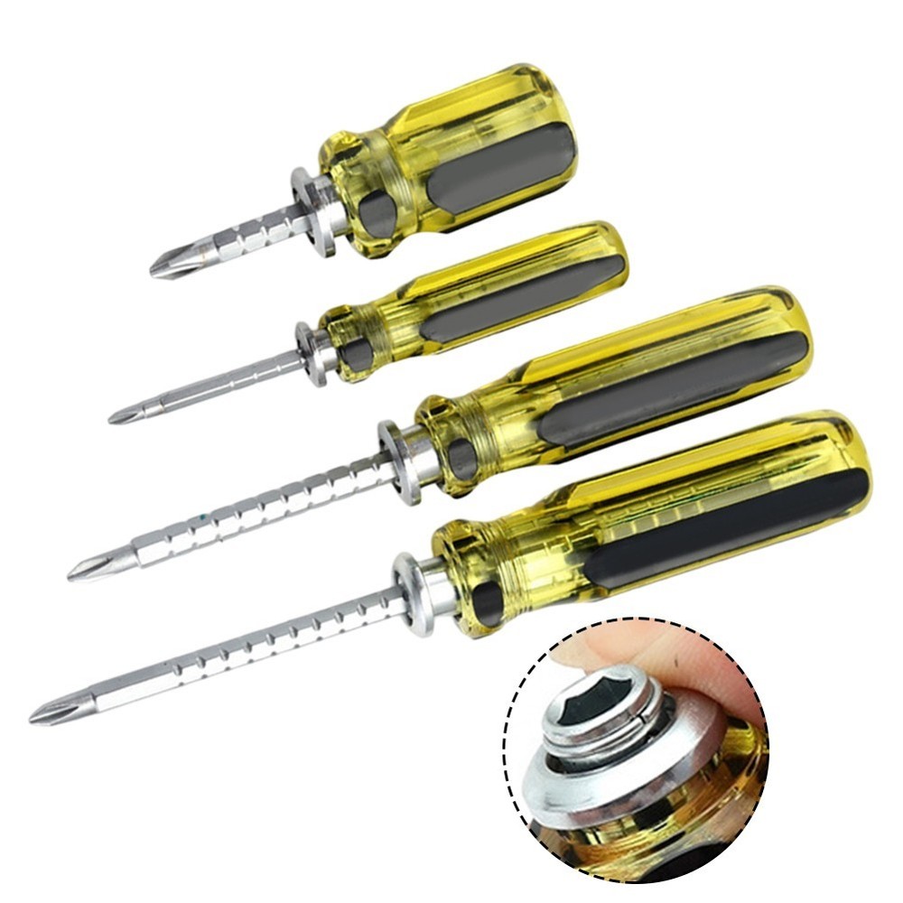 Ergonomic Screwdriver with Customizable Grip for Long-Lasting Use
