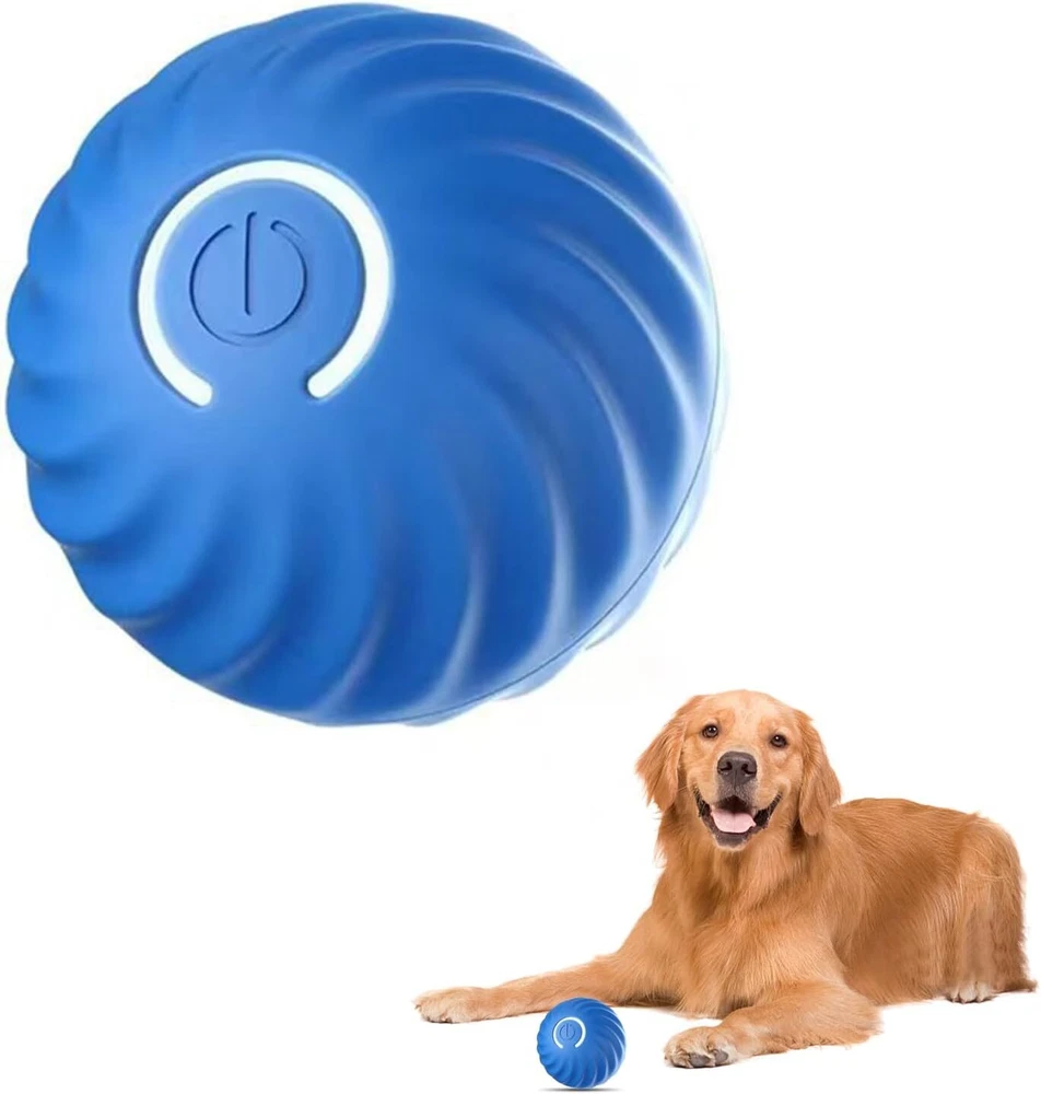 Smart Jumping Ball Toy for Dogs and Cats - Interactive Electric Pet Play