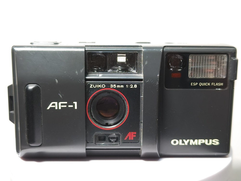 🎥▶️Olympus AF-1 QD 35mm Film Camera 1123556 same lens as mju II From JAPAN🌸