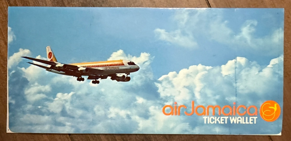 Air Jamaica vintage airline ticket voucher-image