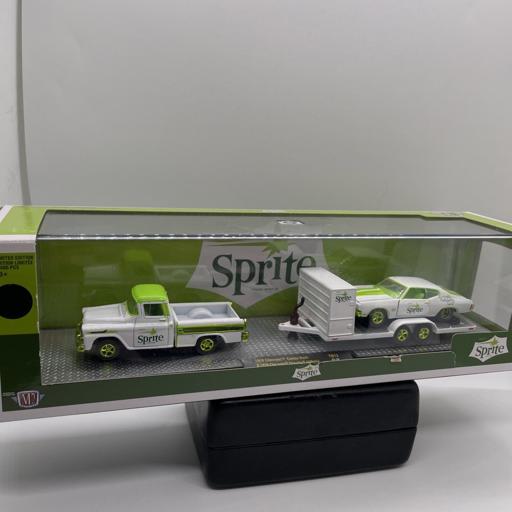 M2 Sprite Hauler Chase 1958 Chevrolet Cameo Truck & 1970 Chevelle SS 454