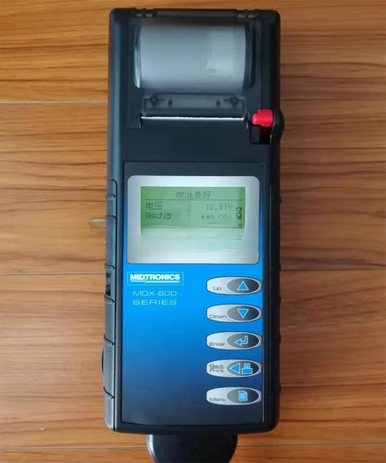 Battery Tester Battery Tester MDX-600 Built-in Printer Automatically Reports