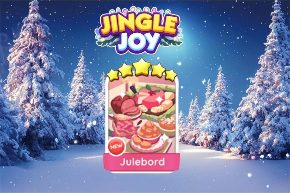 Monopoly GO! 5 Star sticker - Julebord🎶 Fast Delivery 🎶