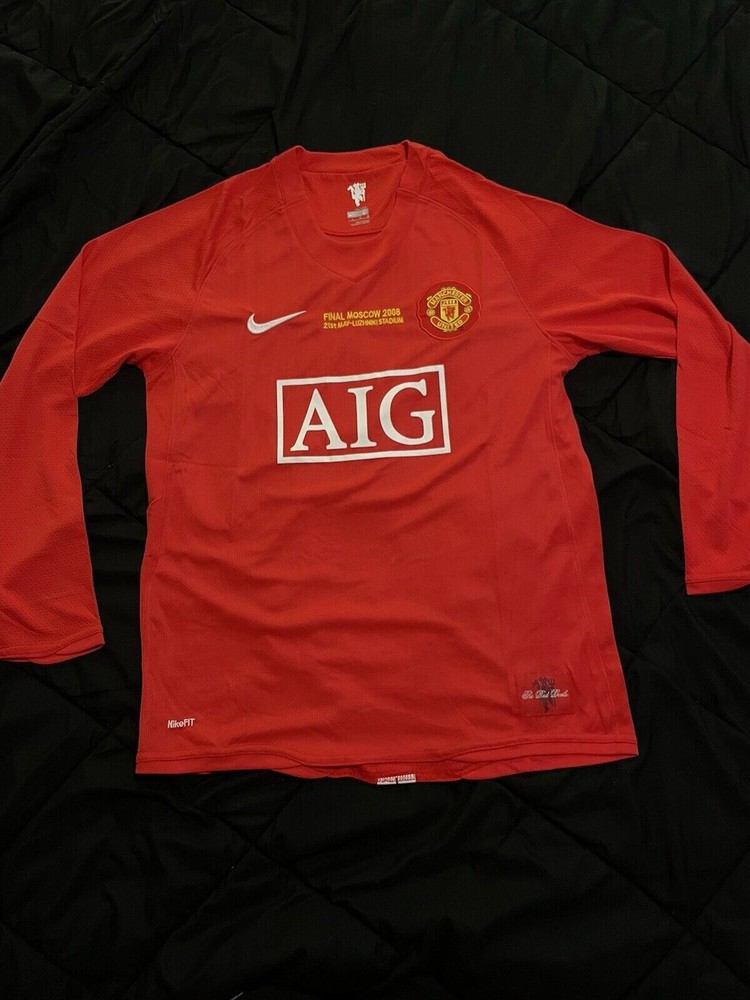 nike RETRO STYLE Manchester United 08/09 Home Men’s Jersey - Size L (fits M)