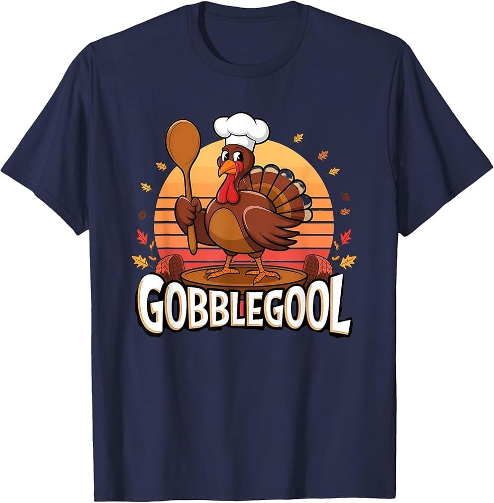Funny Thanksgiving Gobblegool Italian Gobble Turkey Day Fall T-Shirt