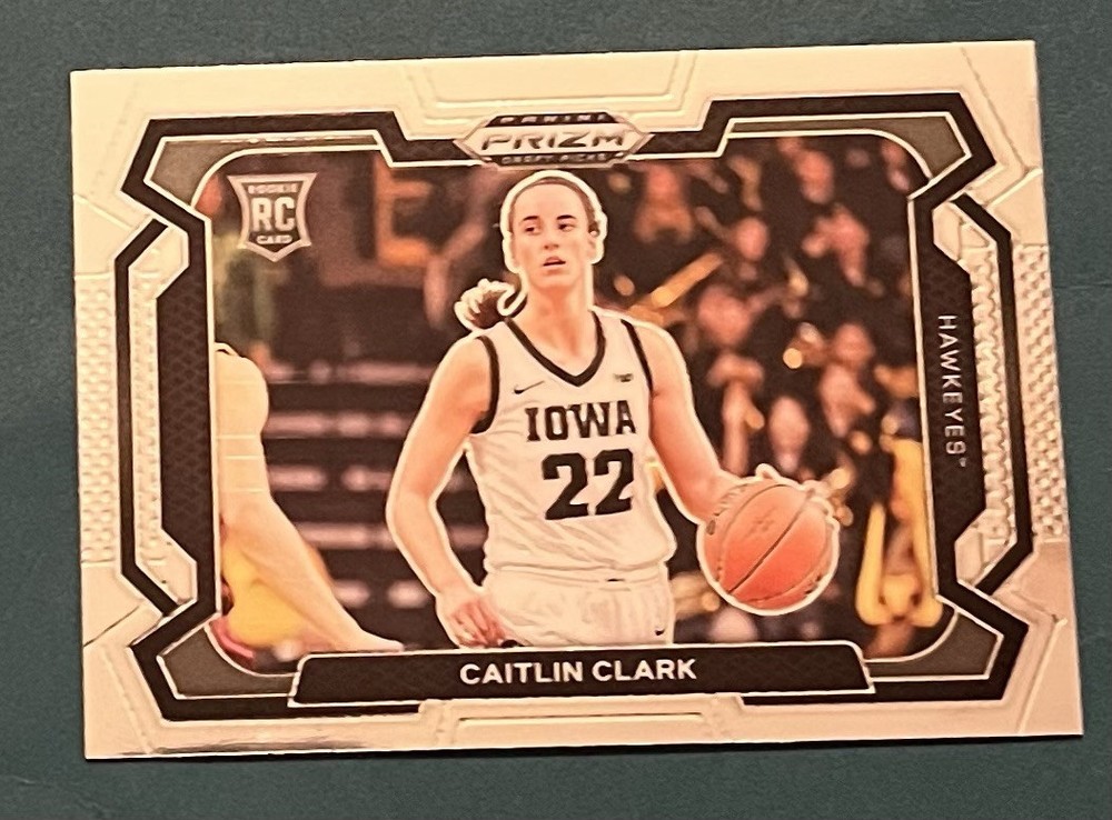 2024 Caitlin Clark Panini Prizm Draft Picks Rookie Variation Card #57