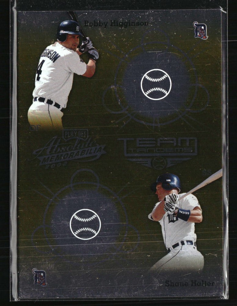 Bobby Higginson/Shane Halter 2002 Playoff Absolute Memorabilia #TT-12