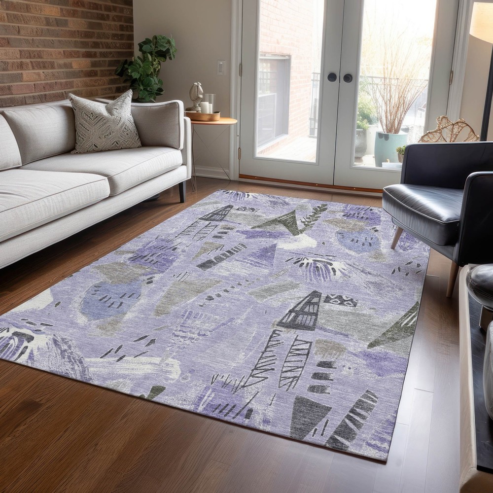 Machine Washable Indoor/ Outdoor Baja Chantille Rug