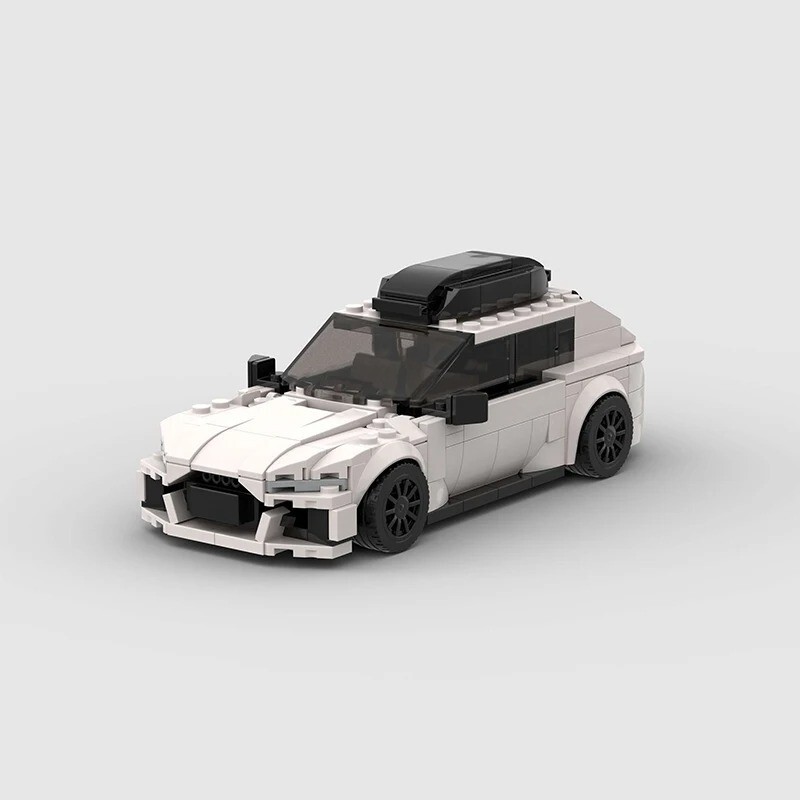 LEGO MOC Audi RS6 White Speed Champions Race Car Fast Delivery Great Gift Idea