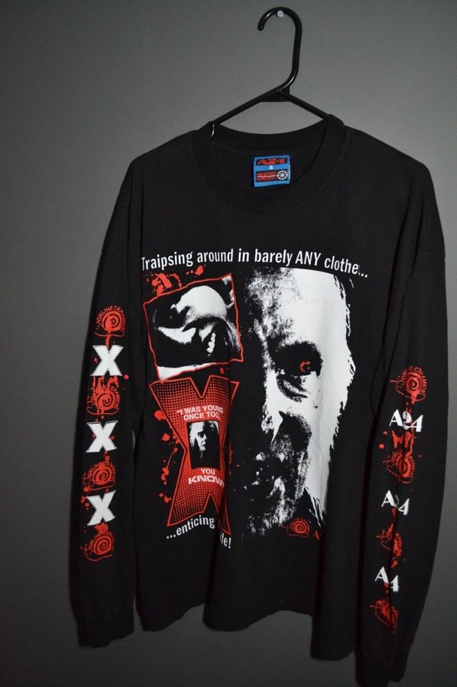 X Movie A24 T-Shirt XL Long Sleeve Ceramics Slaughterhouse Jenna Ortega Pearl