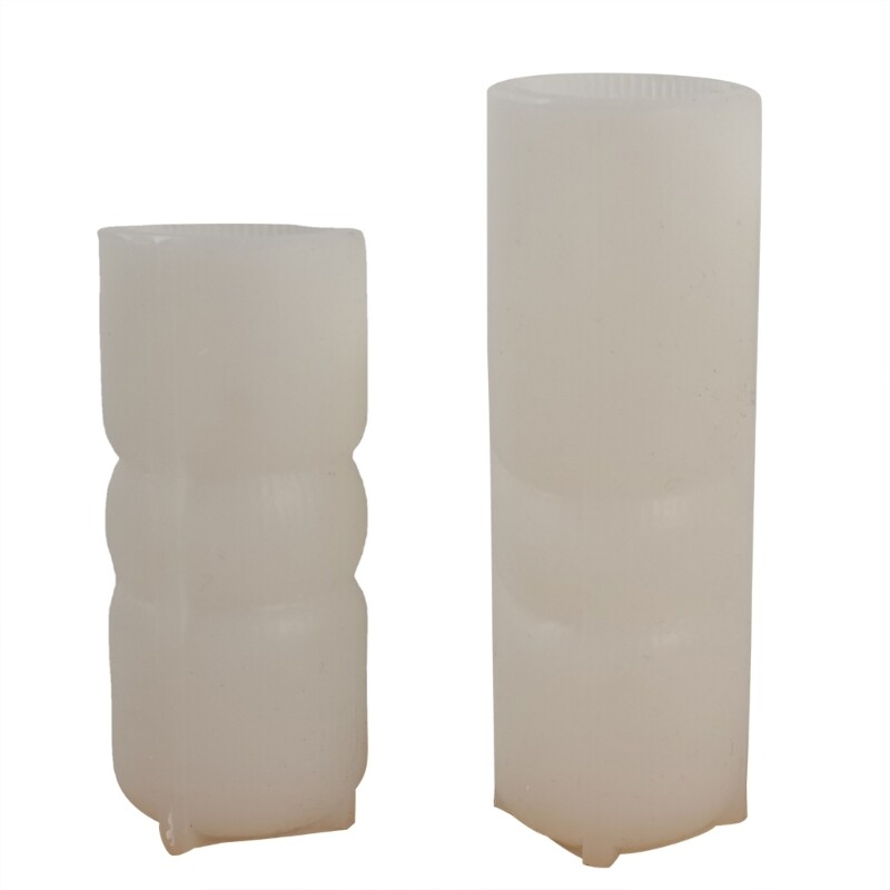 Geometry Striped Pillars Silicone DIY Resin Molds Home-Decor