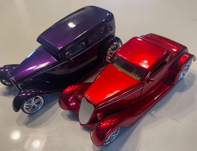2 Diecast Replica Hotrods 1:24 scale 1931/1934 Ford