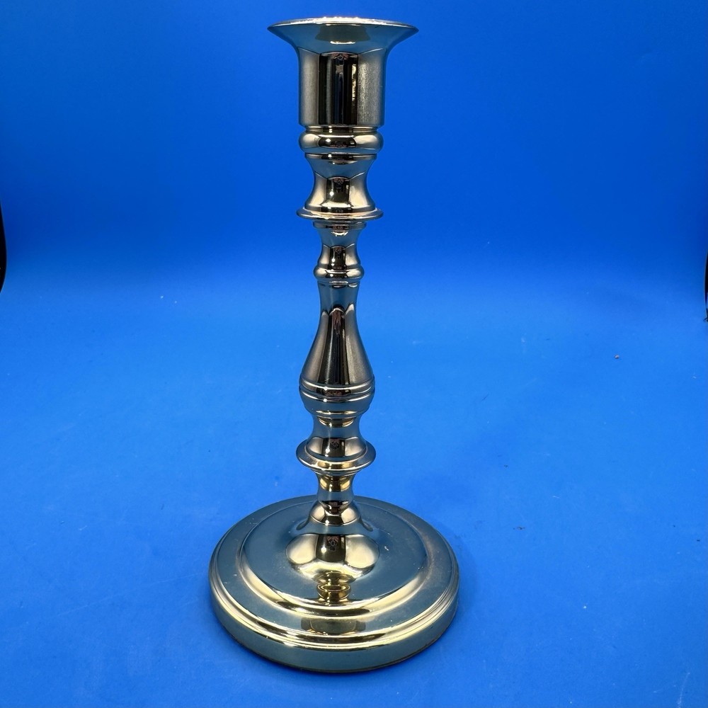 Baldwin Forged Brass Colonial Vintage Candle Holder 7 Inch