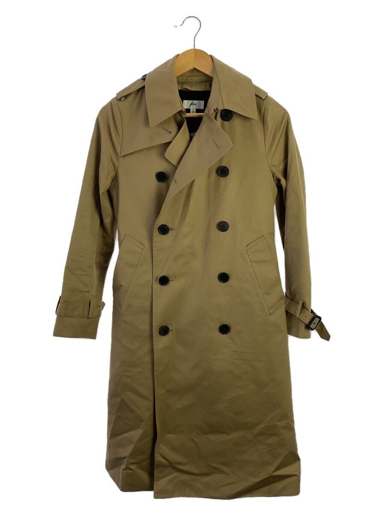 Hyke Trench Coat/1/Cotton/Beg/163-17005 3944