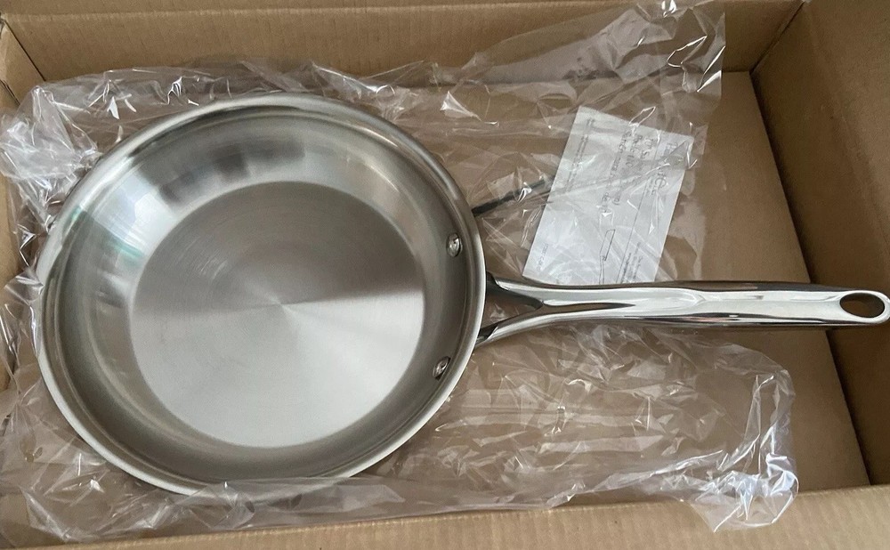 Pampered Chef 10 Inch Stainless Steel Saute Pan New In Box