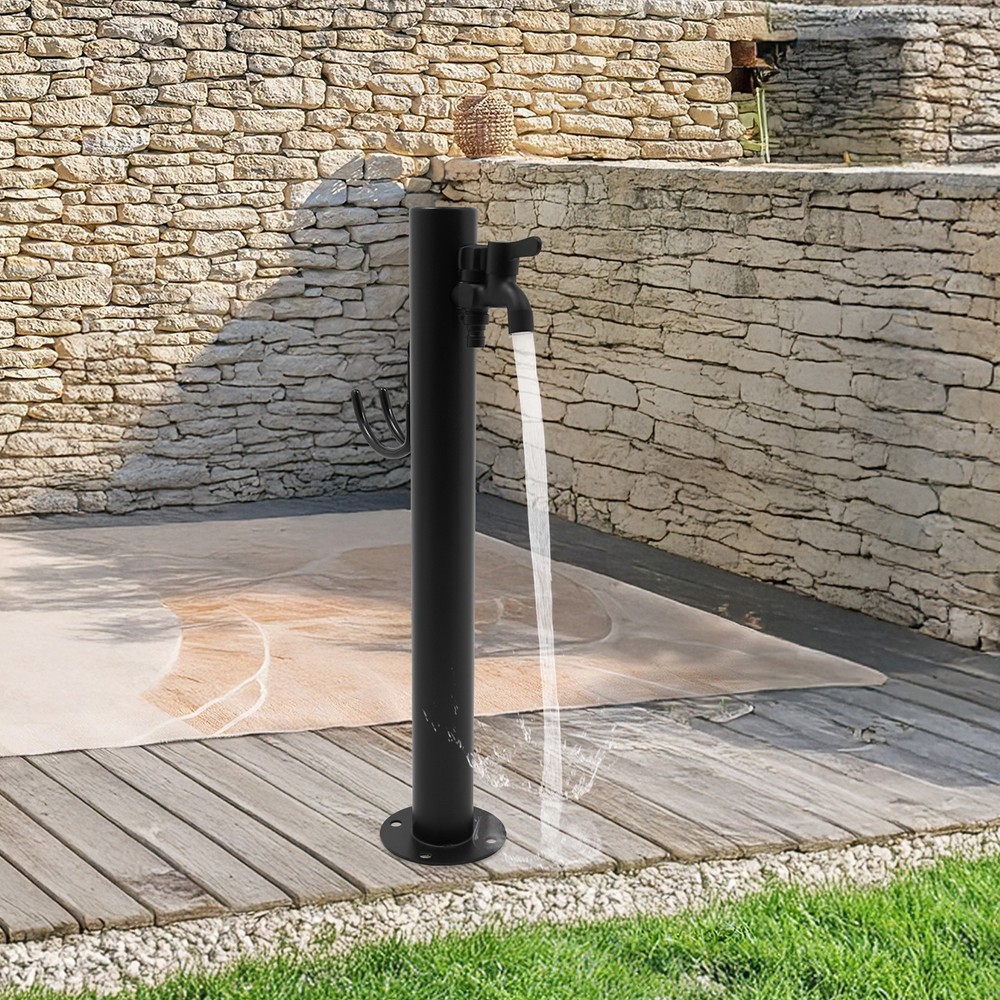 Outdoor Vertical Garden Water Column Faucet with Ergonomic Design