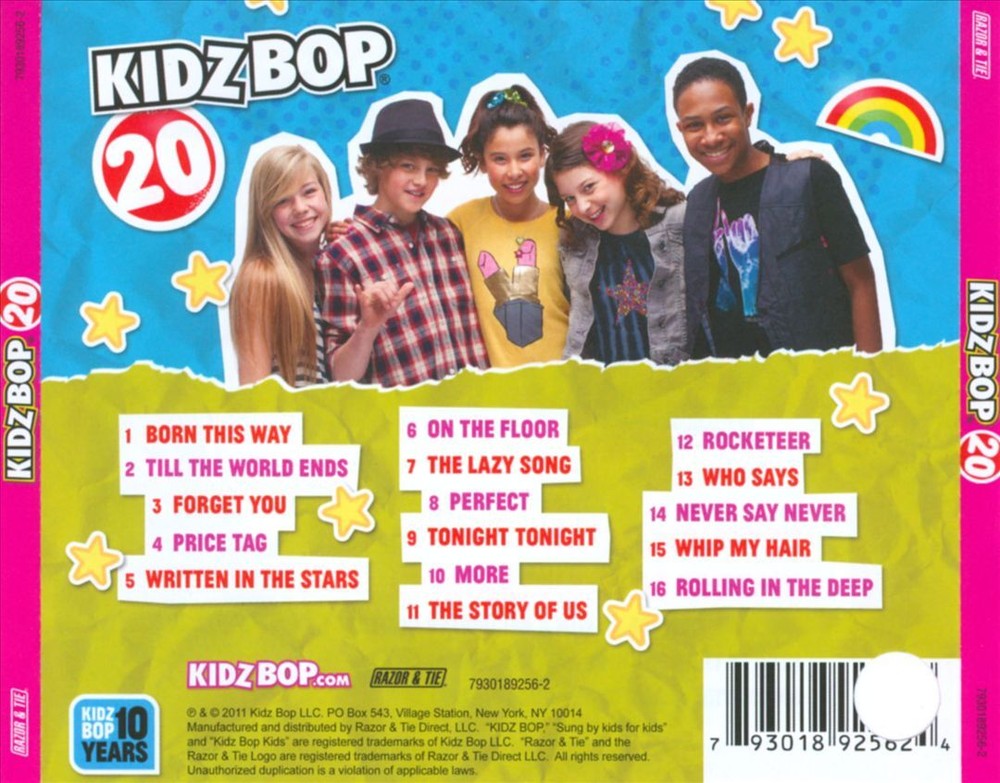 KIDZ BOP KIDS KIDZ BOP 20 NEW CD