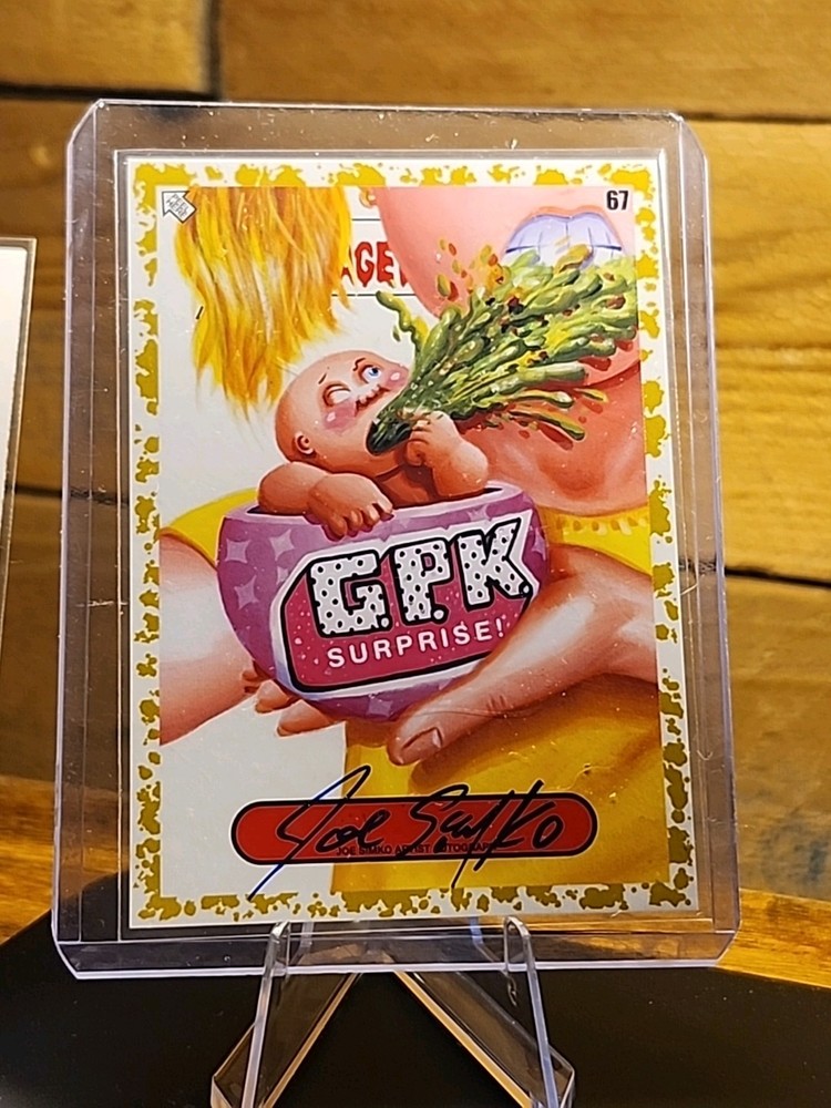 2024 Garbage Pail Kids Kids At Play #67 Loelle Surprise Auto Joe Simko /50