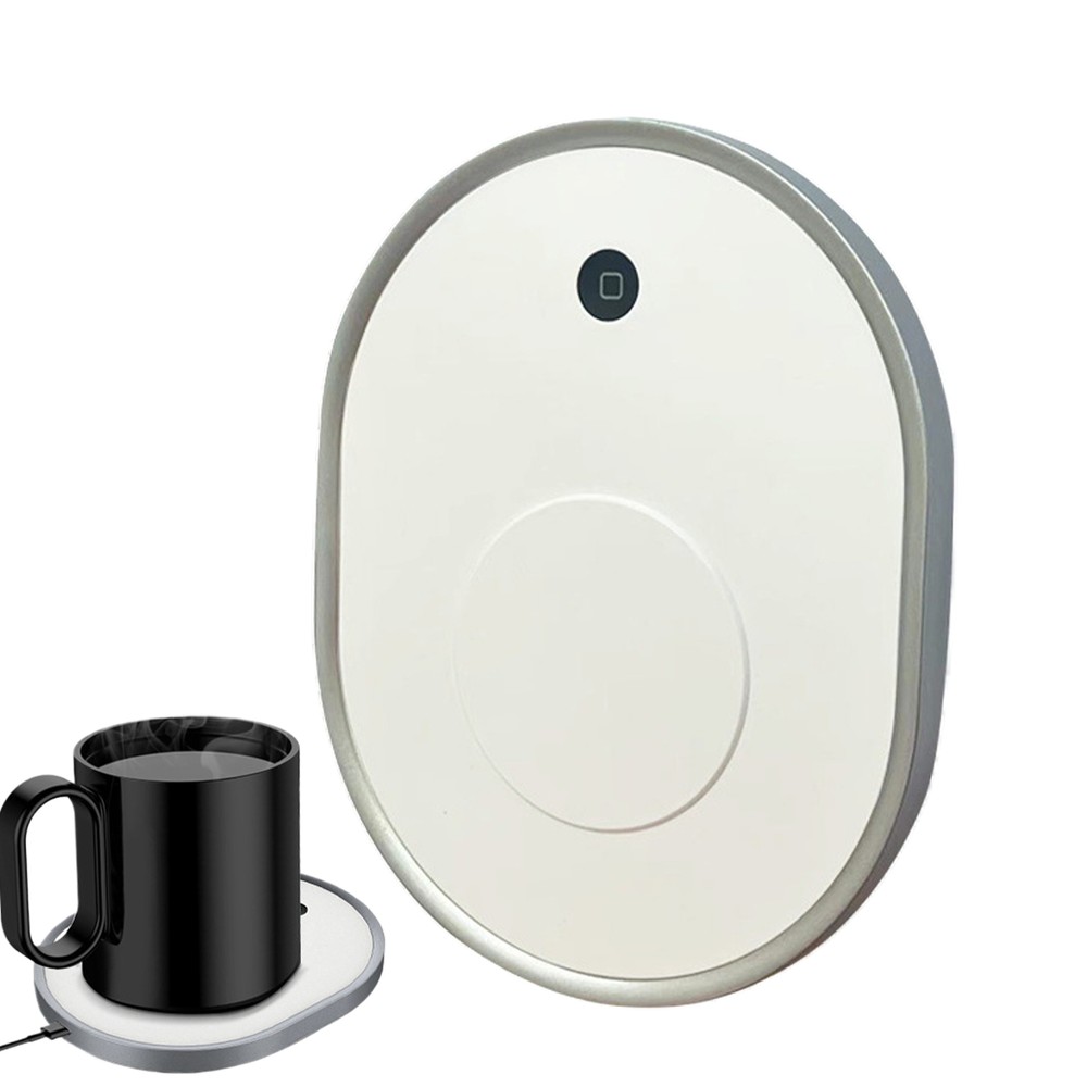Smart Cordless Electric Coffee Mug Warmer Tea Cup Insulating Pad Heating Plate