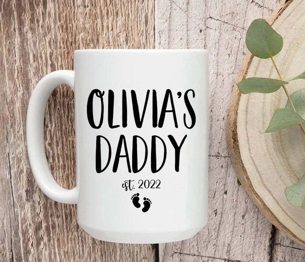 Personalized Dad Mug New Dad Mug Gift From Daughter Funny Dad Mug Gift Gift From