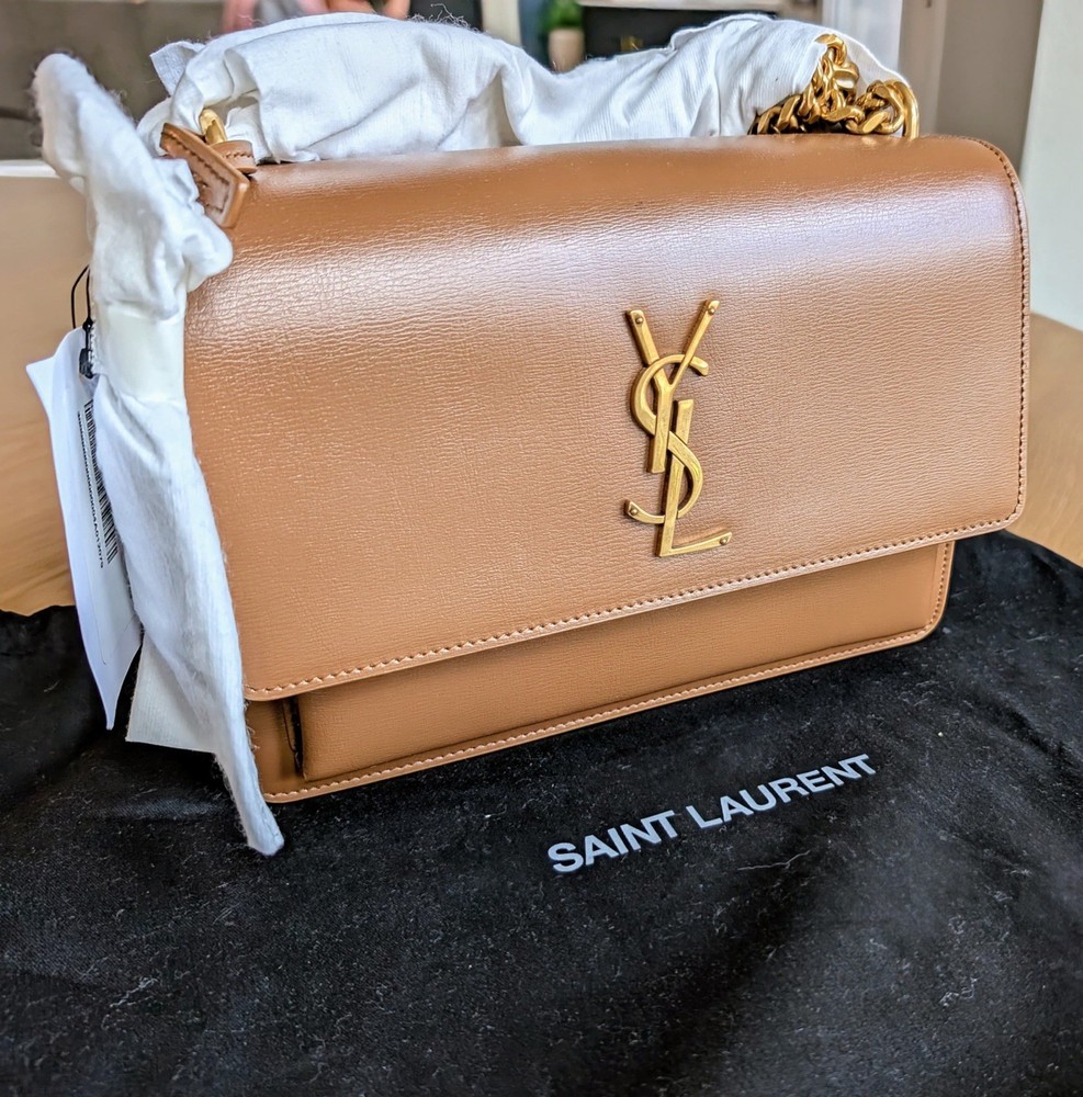 Saint Laurent Fox YSL T-Shirt with Signature Logo