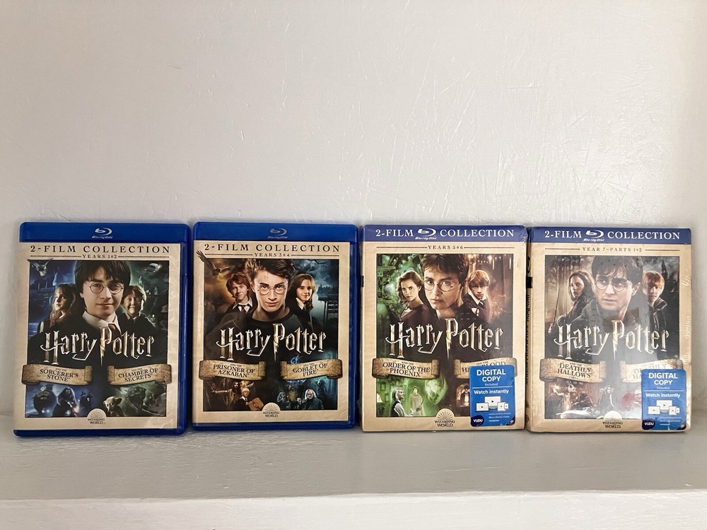 Harry Potter 8-Movie Blu-ray Box Set Complete Series