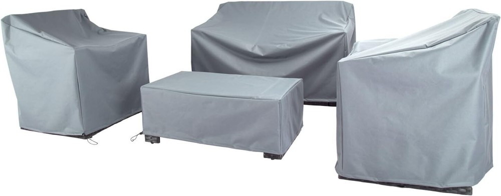 N87 4-Piece Outdoor Veranda Patio Garden Furniture Cover Set with