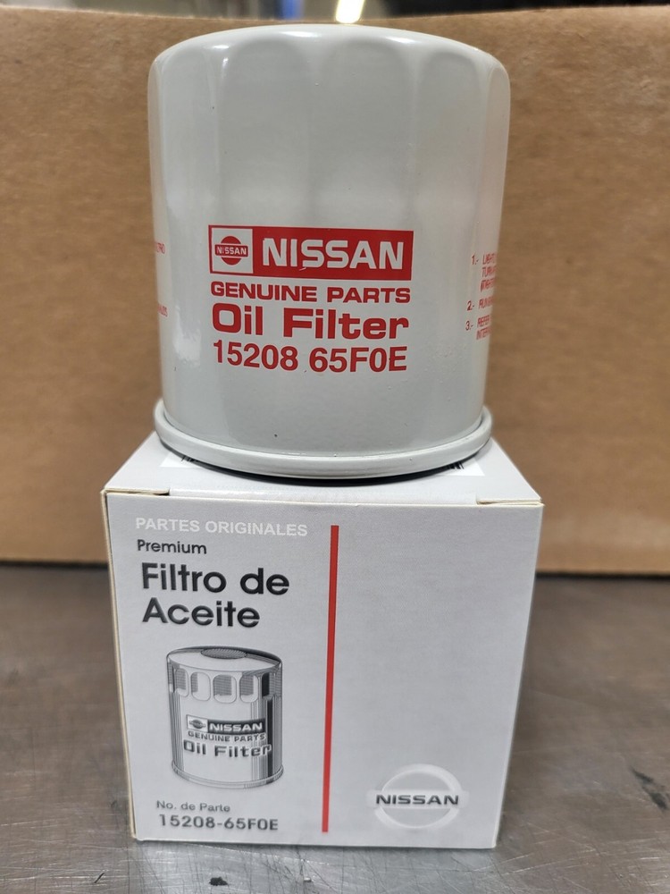 OEM Nissan Oil Filter 15208-65F0E Genuine Replacement